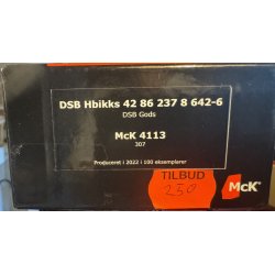 McK 4113 DSB gods lukket godsvogn HbiKKs 42 86 237 8 642-6