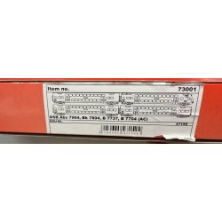 Hobbytrade 73001 DSB dobbeld�kker 4 vogns�t med styrvogn til AC drift med lys i vognene