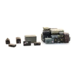 Artitec HO 387.568 Bagagerum og bagage. F�rdig model
