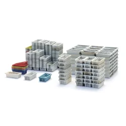 Artitec HO 487.801.90 Last: fiskekasser. F�rdig model