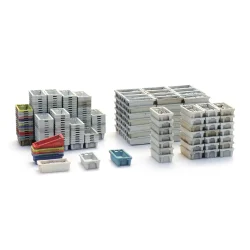 Artitec HO 487.801.90 Last: fiskekasser. F�rdig model