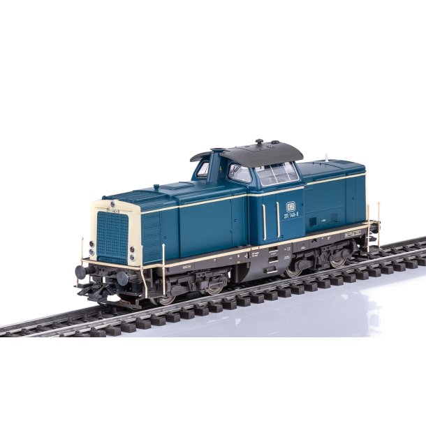 Mrklin 38100 DB diesellok BR 211 med MFX+ og diesellyd samt frerhusbelysning. Nyhed 2025