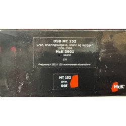 McK HO 3901 DSB diesellok MT 152 med DCC j�vnstr�m samt diesellyd