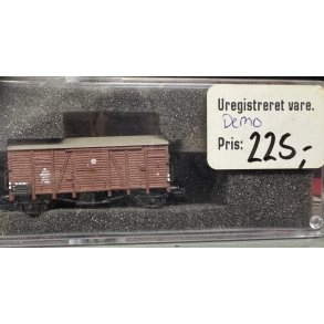 1234 spor N DSB godsvogn 