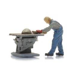 Artitec HO 387.663 Rundsav med figur. F�rdig model. 