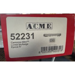 ACME HO 52231 DB personvogn 1/2 kl. ABm