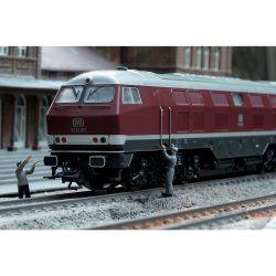 MHI Model. M�rklin 39320 DB diesellok BR 320 001 K�mpen af Allg�u-jernbanen. Med MFX+ og diesellyd