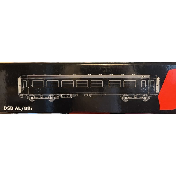 McK 3705 DSB personvogn r�d Bfh 50 86 27-61 34 