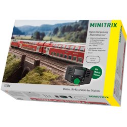 Minitrix 11164 spor N DB AG Digitalt starts�t Regional Express med MFX og mobilstation samt diesellyd. Nyhed 2025/26