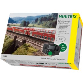 Minitrix 11164 spor N DB AG Digitalt starts�t Regional Express med MFX og mobilstation samt diesellyd. Nyhed 2025/26