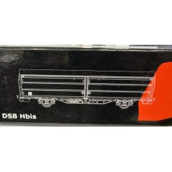 McK HO 0210 DSB lukket godsvogn Brun Hbis 46 86 225 0 042-8