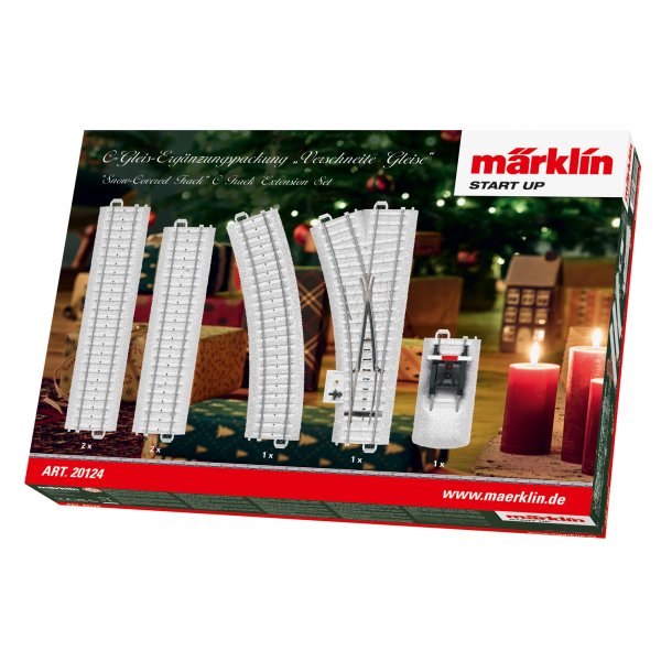 Mrklin 20124 C-skinner Forlngerst "Snedkkede spor" Nyhed 2024