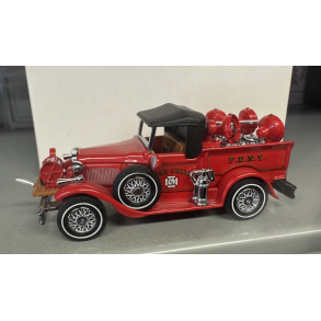 Matchbox 1993 Model A Ford Van Fire Chief F.D.N.Y. �rgang 1930 Brugt Leveres uden emballage