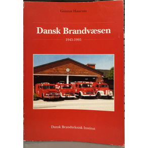 Bog Dansk Brandv�sen 1945-1995 Brugt stand med lidt brugs spor