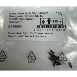 M�rklin E499850 sekskant skrue M1,6x 2,5 pose med 10 stk.