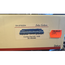 Dekas 1008 Connect Rail diesellok MX 1008 med DCC LokSound og diesellyd 