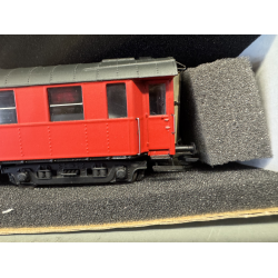 DF modeltog 50 86 DSB udflugtsvogn Buh Den fra Olsen banden