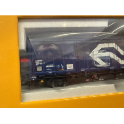 Exact train HO EX20826B NS lukket godsvogn Hbis EUROP Phillips K�benhavn