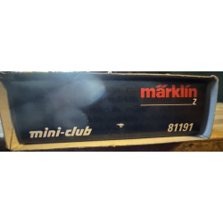 M�rklin 81191 spor Z DB Togs�t til lokal transport med damplok BR 78 og 4 vogne
