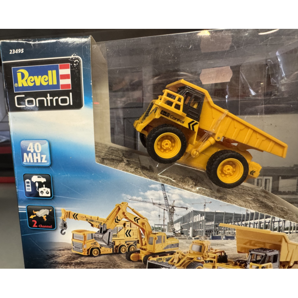 Revell 23495 Fjernstyret RC mini dumper bil fra Revell. Styring via MHz RTR