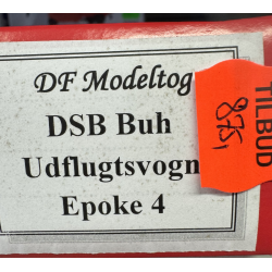 DF modeltog 50 86 DSB udflugtsvogn Buh Den fra Olsen banden