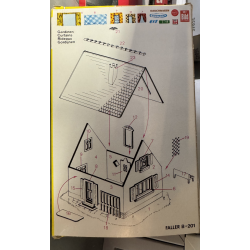 Faller HO B-201 lille hus bygges�t