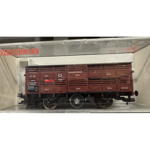 Fleischmann HO 5841 K.P.E.V. dyrtransport med kortkoling profi