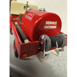 Solido die cast 444 Renault 4x4 brandbil brugt med brugspor Leveres i plastik kasse skala 1:43