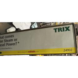 Trix HO 24902 USA indeholder 20 forskellige USA godsvogne. Passer bl.a. p� Big boy