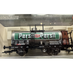 Fleischmann HO 5435 DR tankvogn Persil med bremsehus samt profi kortkoblinger