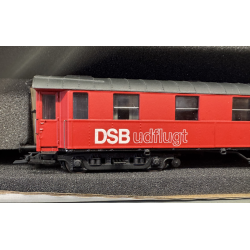 DF modeltog 50 86 DSB udflugtsvogn Buh Den fra Olsen banden