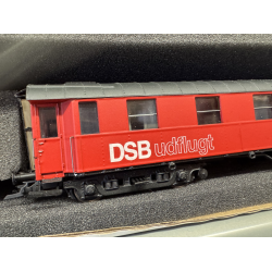 DF modeltog 50 86 DSB udflugtsvogn Buh Den fra Olsen banden
