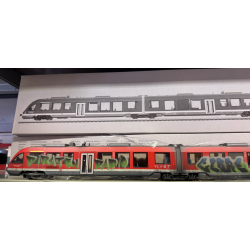 M�rklin 37730 Patineret DB AG dieselmotorvogn BR 648.2 med MFX og diesellyd