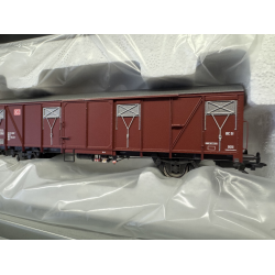 Exact train HO Ex20412 DB AG lukket godsvogn Gbs 252