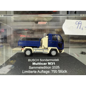 Busch HO M31 multicar M31 Messemodel 2026