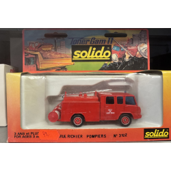 Solido 3102 brandbil die cast brugt i p�n�stand i original emballage