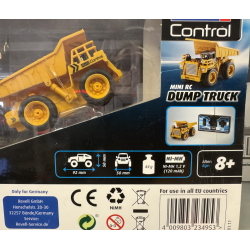 Revell 23495 Fjernstyret RC mini dumper bil fra Revell. Styring via MHz RTR