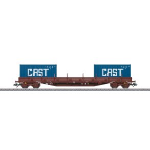Mrklin 47119-01 NSCB/NMBS containervogn med 2 container 20 fods CAST. Nyhed 2023