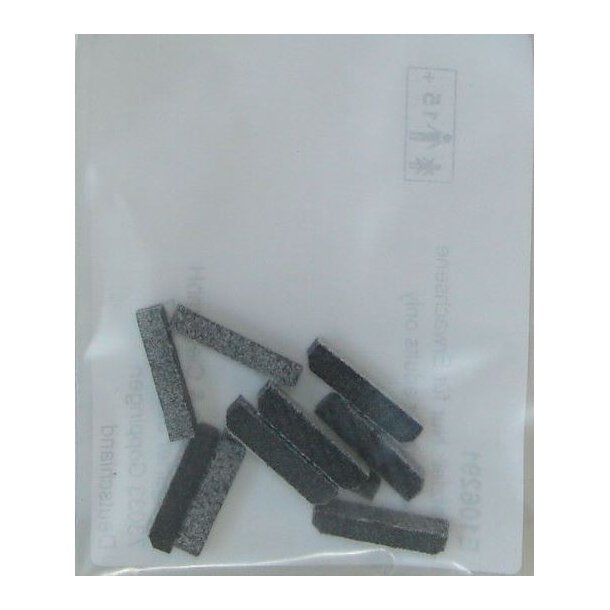 M�rklin E106291 rensepuder skinne reng�ringsvogne 46010, 46042, 46049 pose med 10 stk.