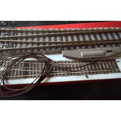 Fleischmann HO 6179 Profi slankt sporskifte invl drev 64000 elektrisk inkl motor