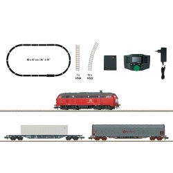 Minitrix 11161 spor N Digitalt startst "Godstog" med mobilstation MFX og diesellyd. Nyhed 2024/2026