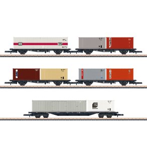 MHI model. M�rklin 82664 spor Z containervogns�t. Nyhed 2023/24