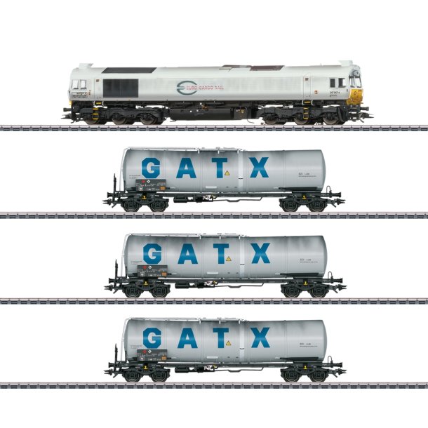 Mrklin 26077 PRIVAT Togst "Petroleumstransport" med MFX+ og diesellyd samt rg. Nyhed 2025