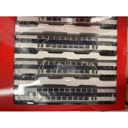 Hobbytrade 73001 DSB dobbeld�kker 4 vogns�t med styrvogn til AC drift med lys i vognene
