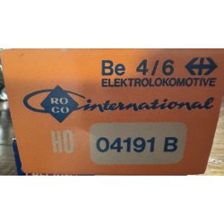 Roco HO 04191B SSB E-Lok Be 4/6 Litra 12320 til analog j�vnstr�m drift