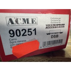 ACME HO 90251 DSB b�rrevogn typ Sgns med 40 Fod container  Royal Arctic