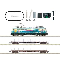 Minitrix 11165 spor N Digitalt startst "Godstog" med mobilstation MFX og motorlyd. Nyhed 2025/2026