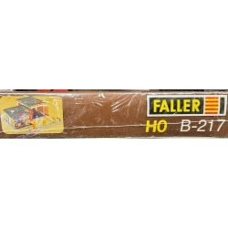 Faller HO B-217 Shell tankstation 12x11x3,9