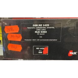 McK HO 5303 DSB diesellok MZ 1425 med DCC j�vnstr�m samt diesellyd
