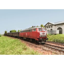 MHI model med 5 �rs garanti M�rklin 39217 DB AG diesellok BR 218 med MFX+ diesellyd. Nyhed 2025/2026